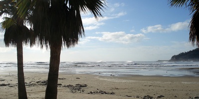 Olas en nuestra pequeña bahía