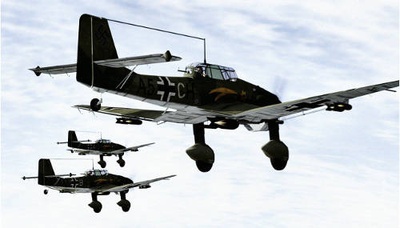 Simulador IL2 Sturmovik 1946 (mod) - Captura de tres Ju-87 Stuka realizada por PA_Willy